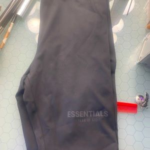 Fear of god essential black leggings